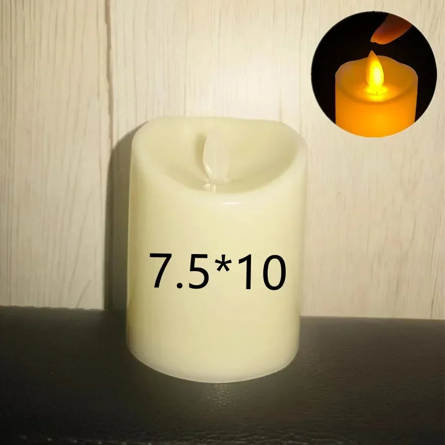 Swinging LED Flameless Candles – Flickering Candle Lights