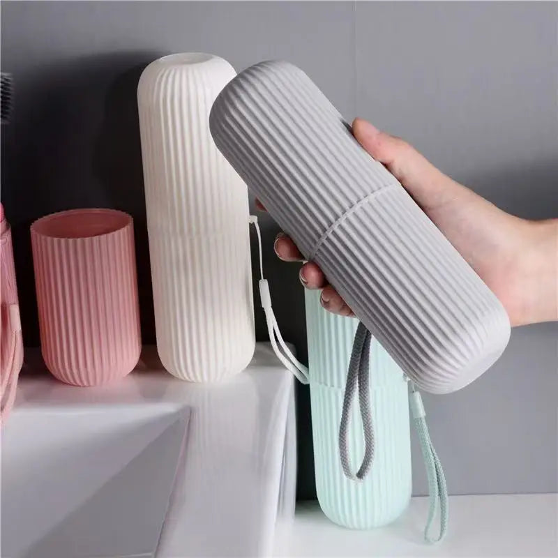 Travel Toothbrush & Toothpaste Case – Portable Holder