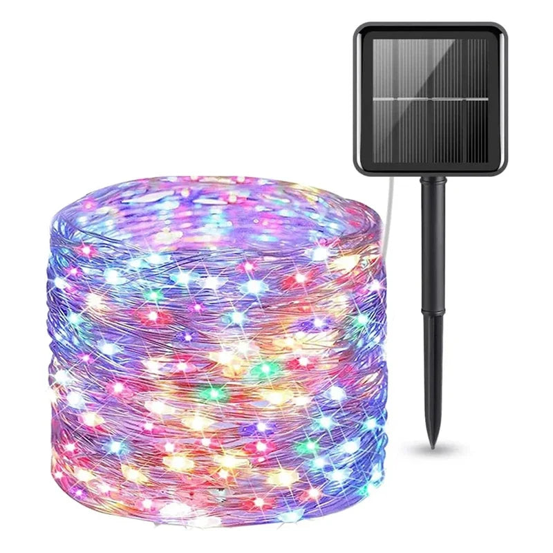 Solar Fairy String Lights – Waterproof Outdoor Garden Lights