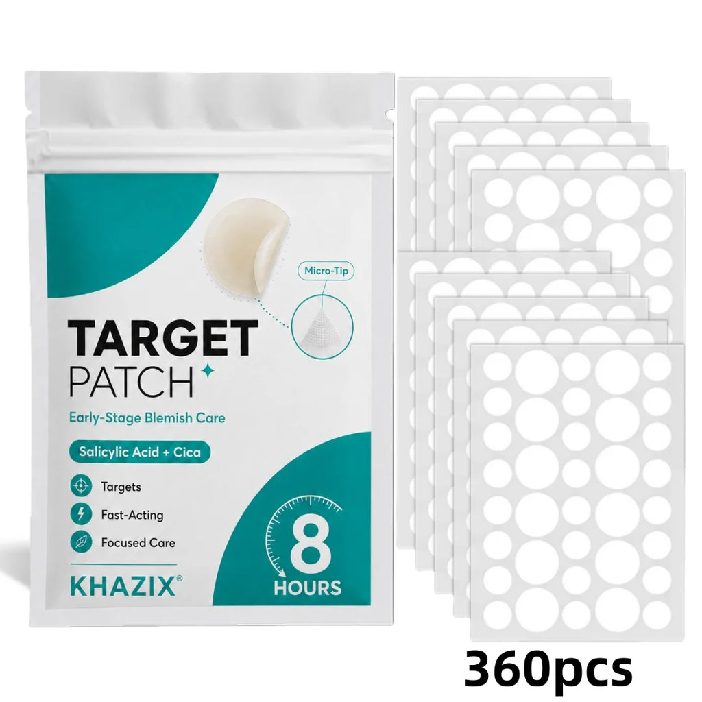 36pcs Skin-Calming Acne Patches - Hydrocolloid Technology Gently Heals Blemishes, invisibleProtection.